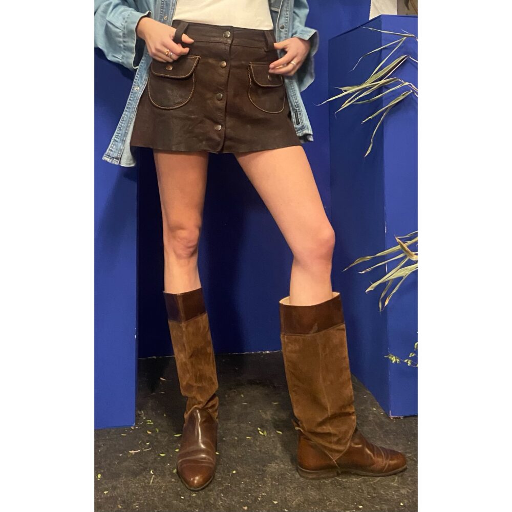 Leather Skirt